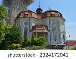 Neobaroque Castle Church of Niedergösgen, Canton of Solothurn, Switzerland