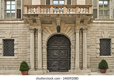 Neoclassical Architecture - Palace In Trento, Italy