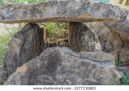 Neolithic age dolmens at Marayoor in Munnar, Kerala, India