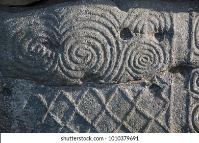 Neolithic Age Stone Art Carvings Found Near Newgrange, Ireland