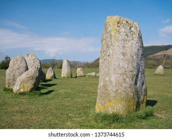 The Neolithic / Bronze Age Castlerigg Stone Circle Near Keswick, Cumbria In The North West UK 