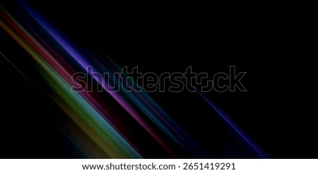 Neon dynamic diagonal light rays background. Techno digital geometric concept design for wallpaper, banner, presentation, background 