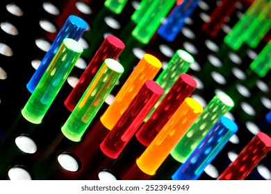 neon glow sticks on board - Powered by Shutterstock