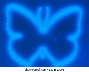 neon lamps of nature things, flower,animals - Powered by Shutterstock