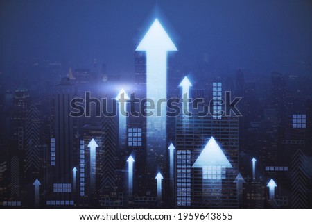 Image, Stock Photo head up