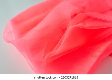 Neon Pink Tulle For Sewing