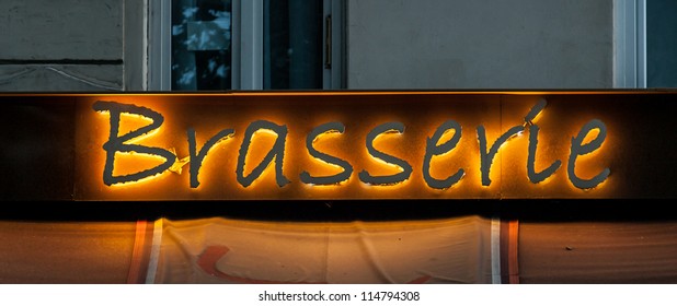 Neon Sign French Cafe Christmas Time Stock Photo (Edit Now) 120311278