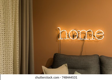 Neon Sign Interior, Home