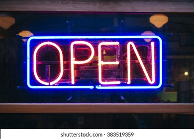 Neon Sign Open signage Light Bar Restaurant Shop Business decoration
 - Powered by Shutterstock