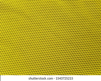 Neon Yellow Cloth Texture, Empty Blank Background For Web And Print