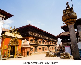 Nepal, Kathmandu. 55 Windows Palace Of Bhaktapur. 2017