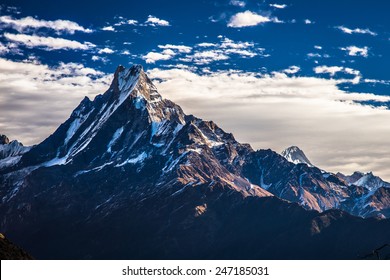 Nepal Machhapuchhre , Himalayas, Nepal