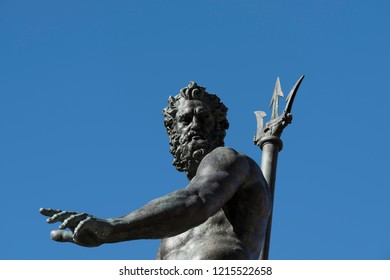 Neptune Fountain In Bologna