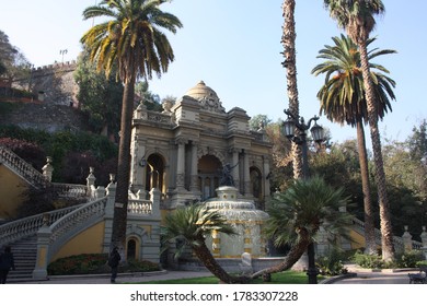 Neptune Fountain On Santa Lucía Hill