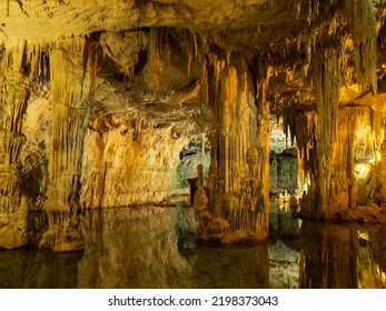 Neptune's Grotto near Alghero, Sardinia, Italy, Europe