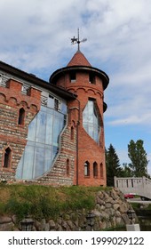 Nesselbeck Castle. Fragment. Kaliningrad Region, Russia. 