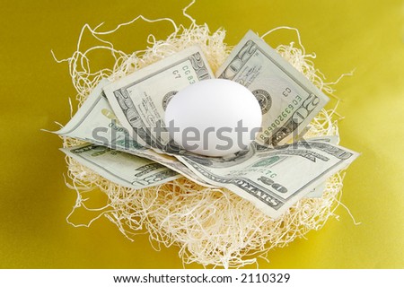 Nest-egg and money