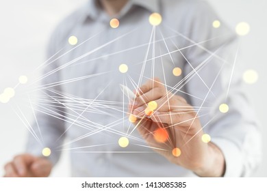net digital source in hand
