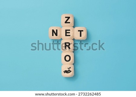 Net Zero, the balance between the amount of greenhouse gas produced and the amount removed from the atmosphere