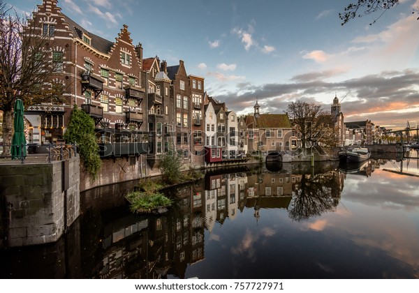 Netherland Rotterdam Delfshaven 11th November 2017 Stock Photo (Edit ...