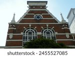 Netherlands, Amsterdam, Gerard Doustraat 238, Gerard Doustraat Synagogue, top of the synagogue