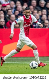 NETHERLANDS, Amsterdam - January 21th 2018: Ajax Player Hakim Ziyech During The Ajax - Feyenoord Match 