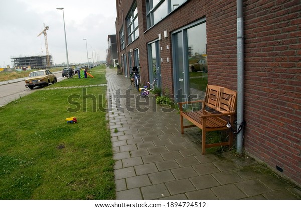 The Netherlands,\
IJburg 2006-05-05. Quiet area, people leave their things out in the\
open and feel safe