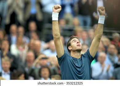 NETHERLANDS, ROTTERDAM - Febuari 17th 2013: At The Sportpaleis Ahoy During The World Cup Fieldhockey / Hockey , Juan Martin Del Potro Wins The 40th ABN-AMRO ATP World Tennis Tournament