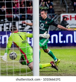 NETHERLANDS, UTRECHT - 24-01-2018 ,  Robin Van Persie First Match Back At Feyenoord Rotterdam During The FC Utrecht - Feyenoord Match