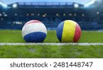 Netherlands vs Romania Soccer Match 
Round of 16
