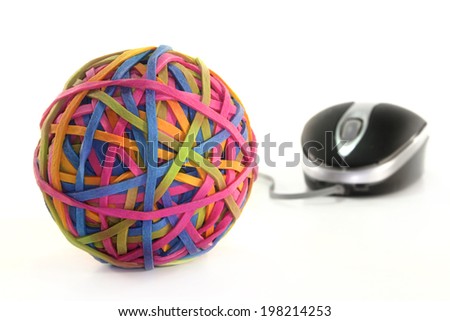 Similar – Image, Stock Photo cohesion Attachment Net