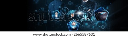Network Administration Concept: Security protocols, system monitoring, data management, infrastructure optimization, troubleshooting, network configuration, and scalability on global business network.