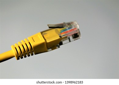 network cable on white background