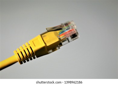 network cable on white background
