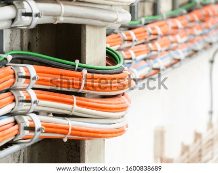 network cabling in old industrial building
