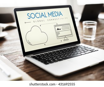 Network Cloud Backup Storage Download Concept 