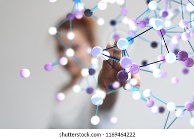 network cloud in hand