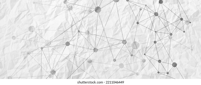 network community and teamwork texture. Technology background.
