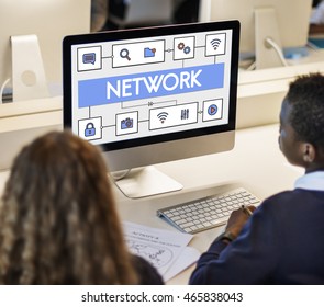 Network Connection Data Internet Technology Concept