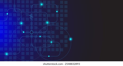  network connection and global communication technology background