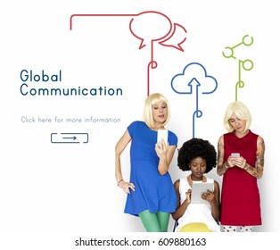 Network connection graphic overlay background