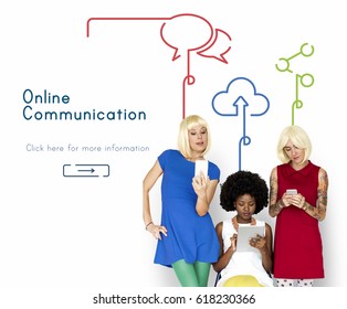 Network connection graphic overlay background