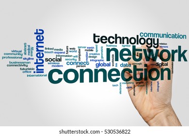 Network Connection Word Cloud Concept Stock Photo 530536822 | Shutterstock