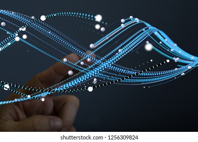 network data in hand