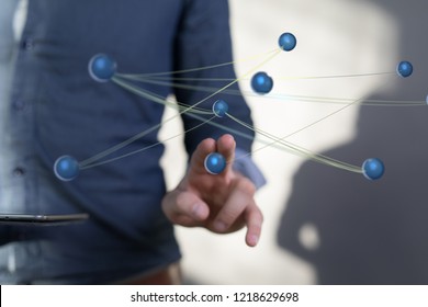 network digital in hand