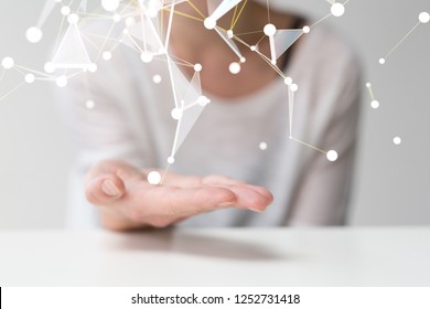 network digital in hand