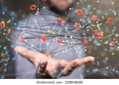 network digital interface in hand