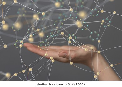 network digital interface in hand