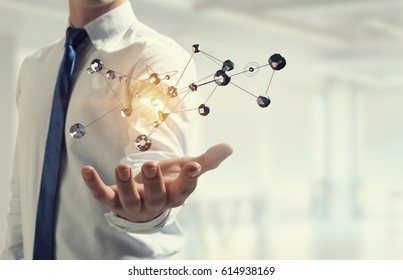 Network and future technology . Mixed media
