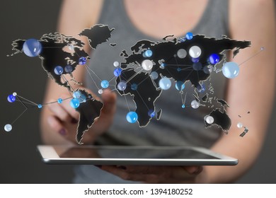 network global data in hand